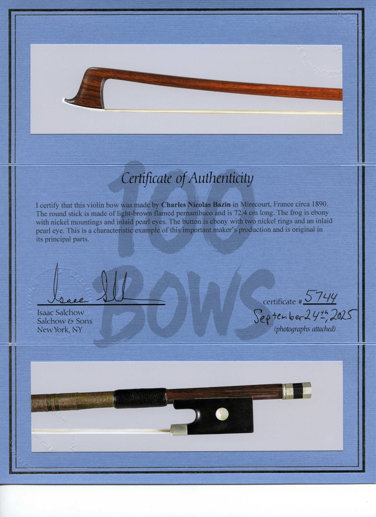 BAZIN Charles Nicolas