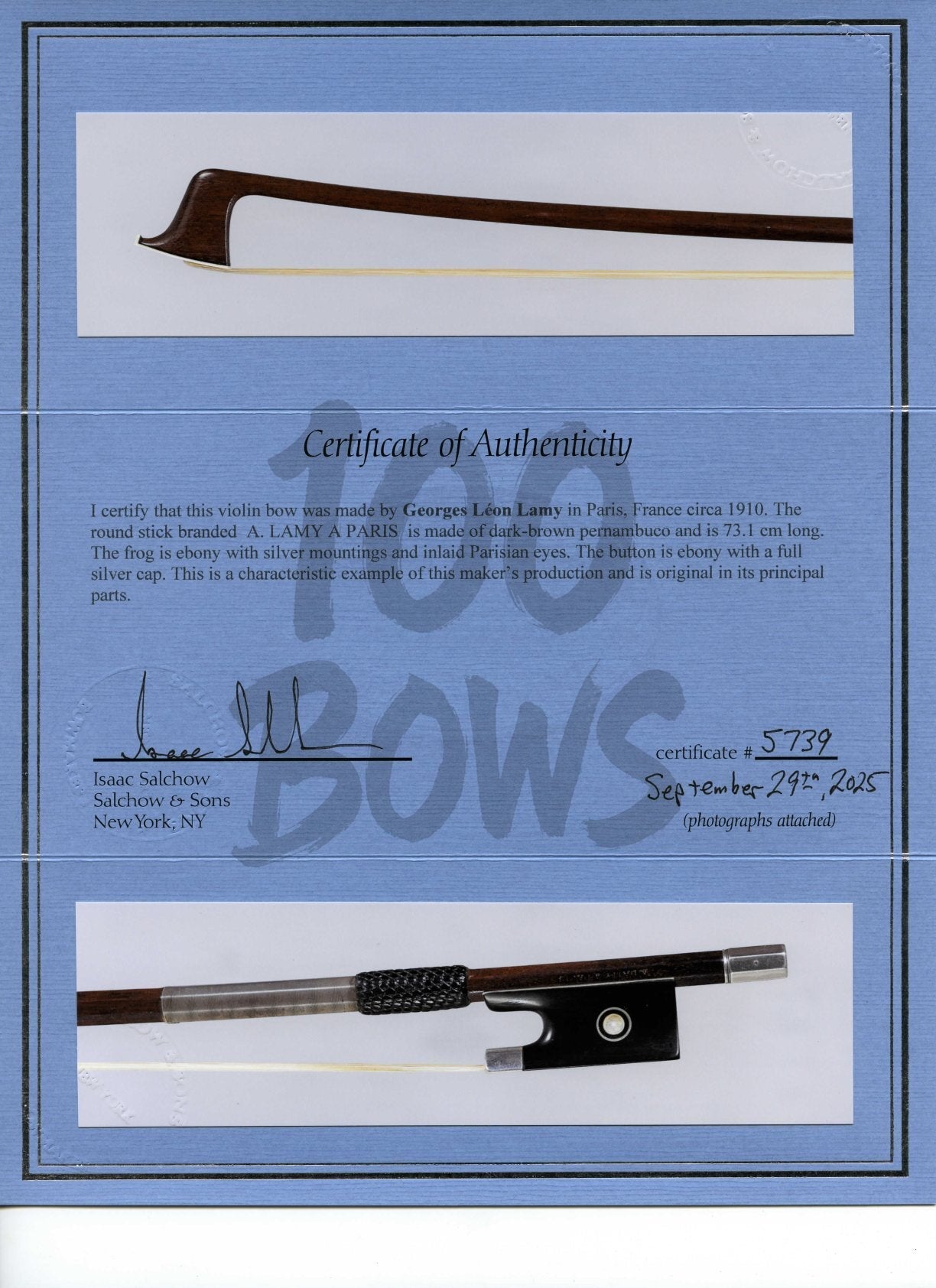 LAMY Georges-Léon 1910